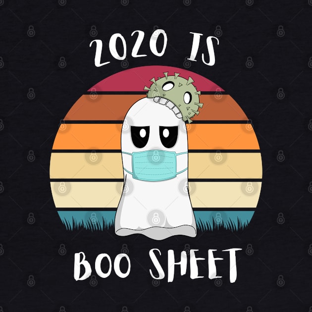 2020 Is Boo Sheet Halloween Ghost Wear Mask by MasliankaStepan